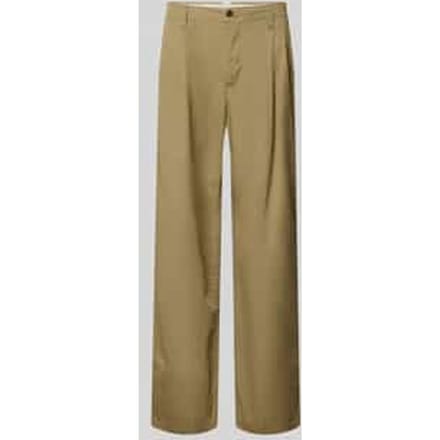 loose fit broek met bandplooien
