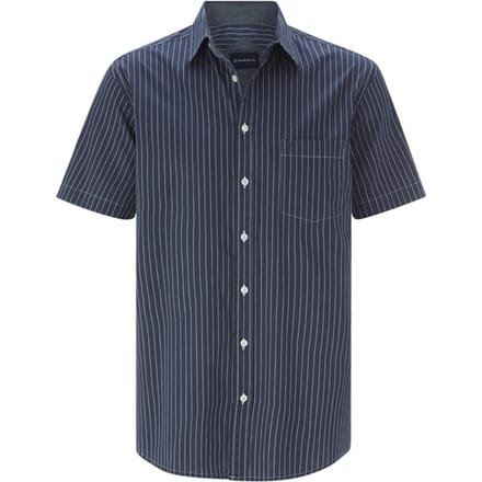 Overhemd met korte mouwen NAPOLEO blauw