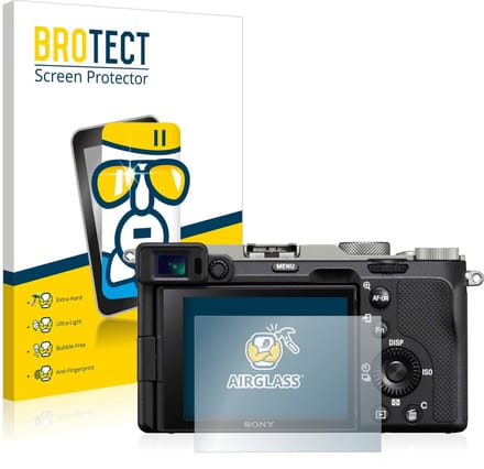 Screenprotector voor Sony Alpha 7C Beschermglas transparant