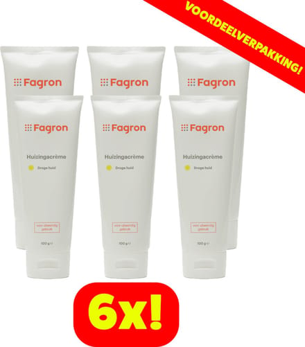 Fagron Huizingacrème - 6x100ml voordeelverpakking