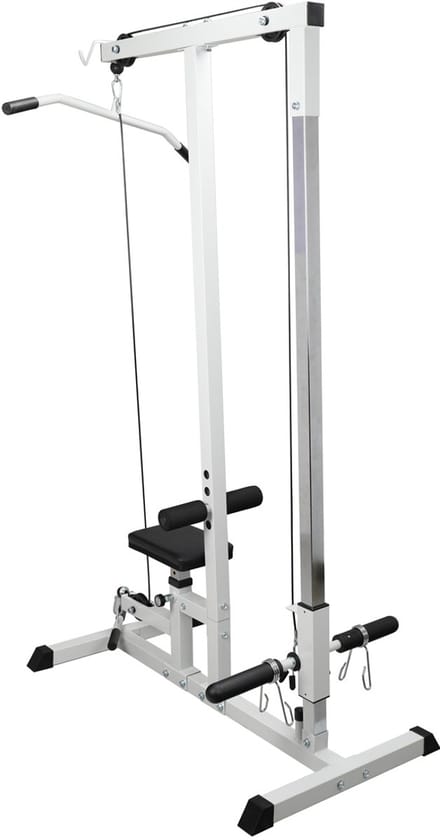React Pulley Machine met zitplaats