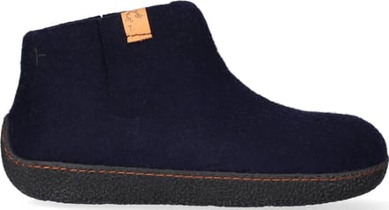Tofvel - Rabara Wolvilt Sloffen Navy Blue - Maat 36