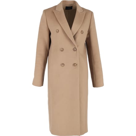 Joseph Dubbelzijdige Camia Jas in Beige Wol