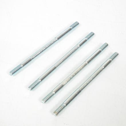 set van 4 cilinderbouten voor bromfiets mbk 51 Ø7mm l127mm nieuw av7 av10