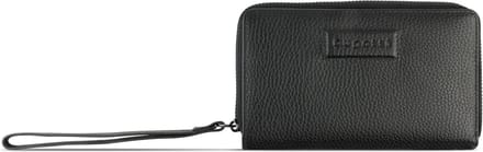 Bugatti Elsa Portemonnee RFID-bescherming Leer 15.5 cm - Dames - Horizontaal - schwarz