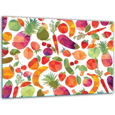 TMK ArtDeko - Snijplank - 30x22cm - Glas - Ovaal - Veilig