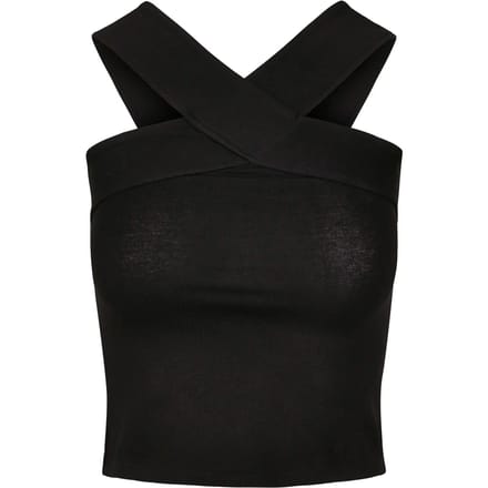 Urban Classics Cross Dames Top - zwart - S
