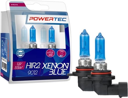 Powertec HIR2 12V Halogeenlampen – Xenon Blue – Set van 2 (DUO)