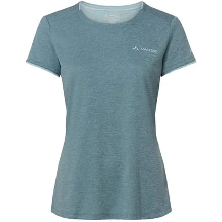 Vaude Essential T-shirt Met Korte Mouwen Blauw 38 Vrouw