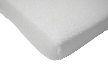 Jollein Hoeslaken Badstof waterdicht 60x120cm Wit