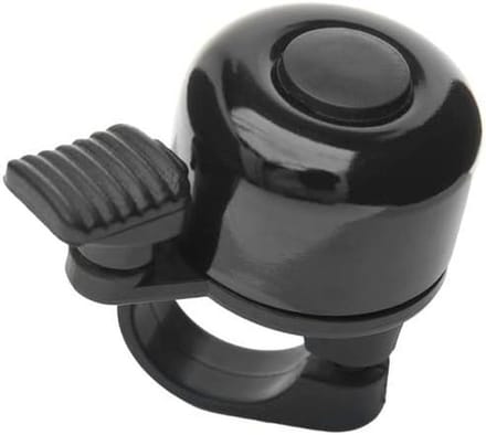 Compacte Fiets- en Scooterbel - Ideaal voor Sturen tot 31,8 mm - Zwart