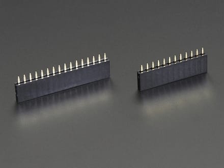 Feather Header Kit 12pin and 16pin Female Header Set Adafruit 2886