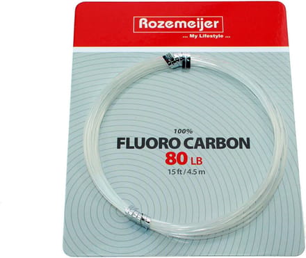 Rozemeijer 100% Fluoro Carbon 80lb - 15ft - 4,5m
