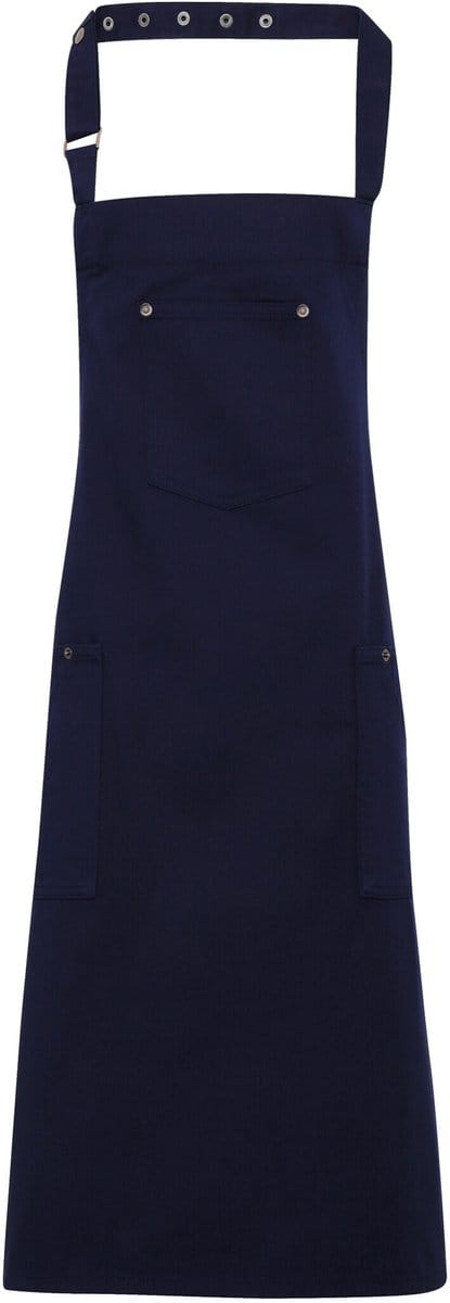 Schort/Tuniek/Werkblouse Unisex One Size Premier Navy 100% Katoen