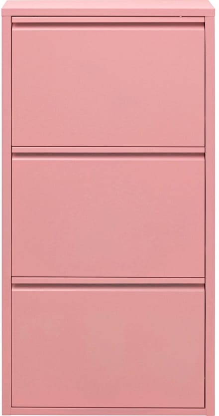 Schoenenkast Caruso roze 3 laden Kare Design