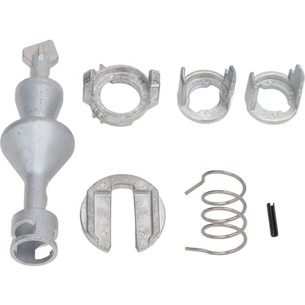 Cylindre de serrure de porte avant gauche 51217162427 Barillet de cylindre interne de verrouillage de porte pour 325xi Série 3 E90 E91 E92 E93 white