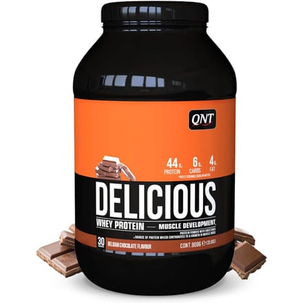 QNT|Delicious Whey|Protein Eiwitpoeder|Eiwitshake|908 gr|CHCOLADE