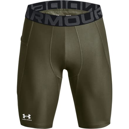 Korte Broek Under Armour Short Long Avec Poche Heatgear