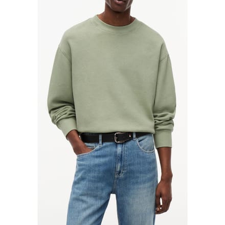Tommy Hilfiger Relaxed Washed Waffle Knit Spring Olive Größe: M | Pullover Outlet | Herren | Grün