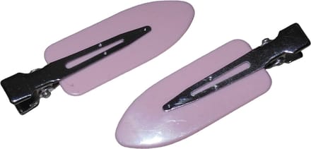 Haarclip-Haarspeld make-up roze per 2 stuks.