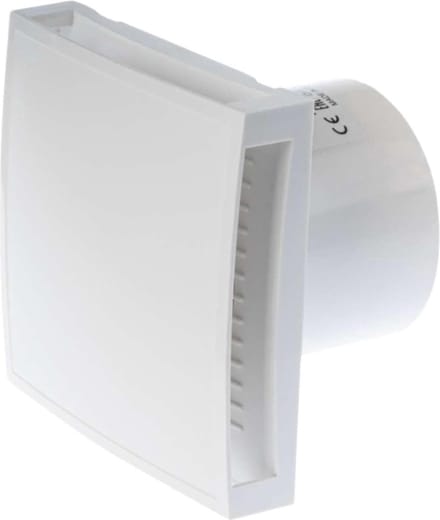 Thuys – Afzuiging Badkamer – Buisventilator – Badkamerventilator Met Vochtsensor – 12 x 20 x 20cm – Wit