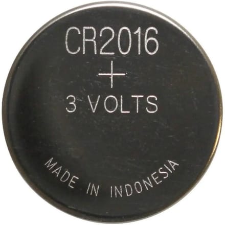 Set van 2 knoopbatterijen P2R CR2016 Lithum