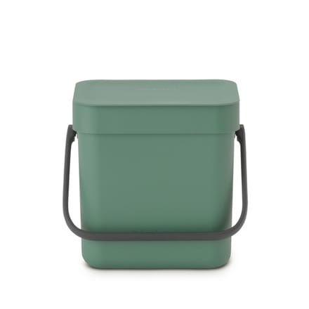 Brabantia Sort & Go Aanrecht Afvalbakje - 3 liter - Fir Green
