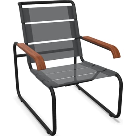 Thonet - S 35 N All Seasons - diepzwart - zwart