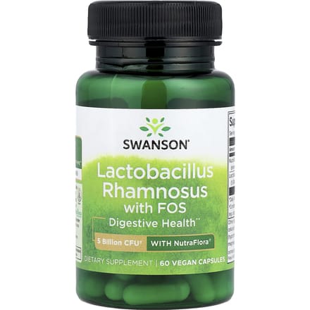 Lactobacillus Rhamnosus met Fos, Vegan Capsules 60