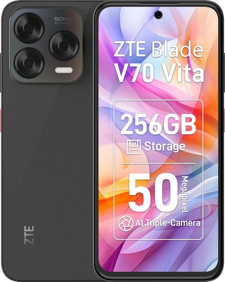 ZTE Blade V70 Vita - 4GB/256 GB - Storm Gray