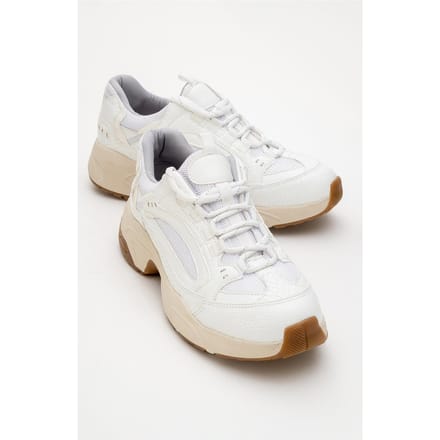 Bambi Bedrukte Mesh Sneakers Dames