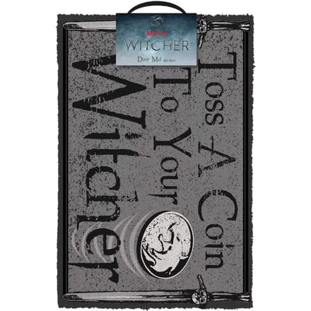 Tapijt Pyramid The Witcher Paillasson Toss A Coin