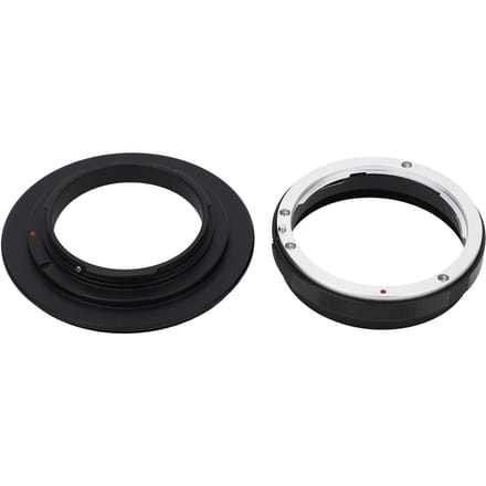 77mm Macro Omkeeradapterring en Beschermring Achterlensvatting voor EF-vatting 77mm Filterdraad black