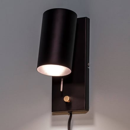 Markslöjd Dimbare wandlamp Carrie met kabel en stekker