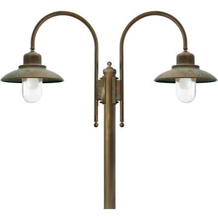 Moretti Luce Lantaarnpaal Casale 270cm 2-lamps