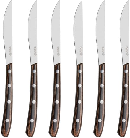 Bonna Steakmes - Vogue - RVS - 23 cm - set van 6