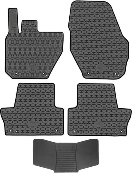 Max-Dywanik Doma - Volvo XC60 I - Rubber - Precieze Pasvorm - Zwart