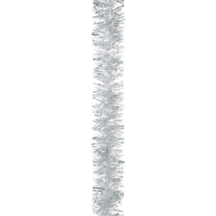 Feestelijke Zilver Glitter Slinger - 200x10cm