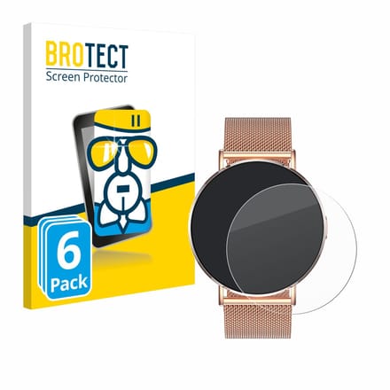 Screenprotector 6 Stuks voor Levowatch Eve 1.3" Beschermglas transparant