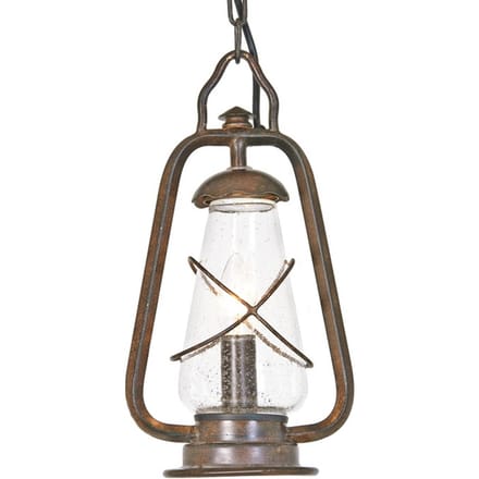 Elstead Lighting LED Buiten Hanglamp Miners | 1X E27 Max 60W | IP44 | Dimbaar | Old Bronze