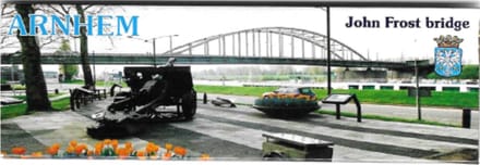 Koelkastmagneet - Magneet Arnhem - John Frost Bridge Bij Dag
