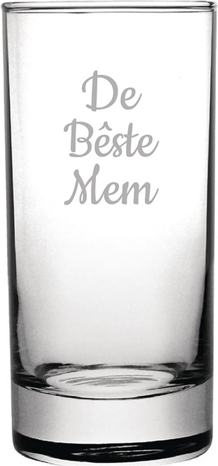 Gegraveerde longdrinkglas 28,5cl De Bêste Mem