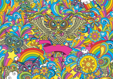 Poster | Geel | 104 x 70,5 cm
