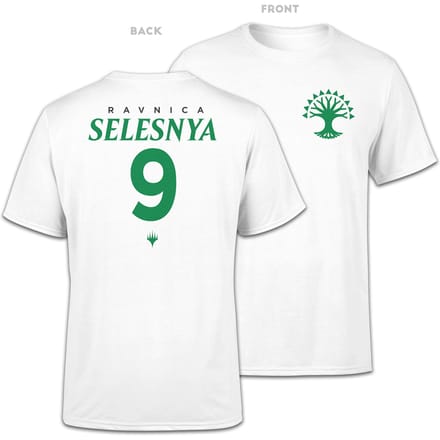 Magic The Gathering Selesnya Sports T-Shirt - Wit - M - Wit