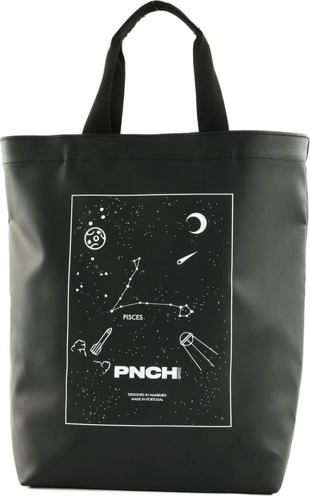 BREE Shopper Punch Star Bag Pisces Zwart