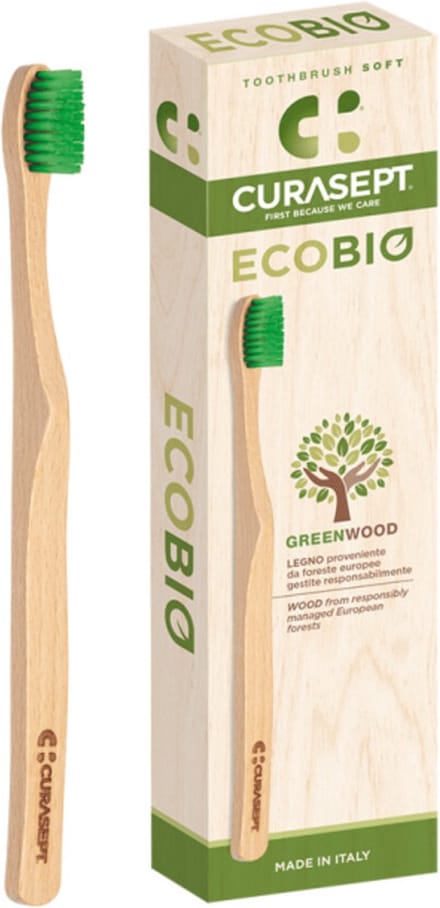 Curasept Ecobio Greenwood Tandenborstel Soft -
