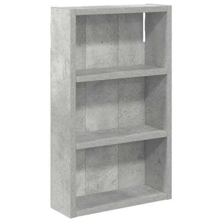 Armoire murale de salle de bain Gris béton 30 x 10 x 50 cm Panneau de particules