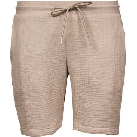 Giordano Bermuda Salento Short Doubleface Waffle Texture Drawstring Zand / male