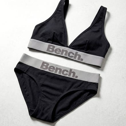 Dames Katoenen Bralette en Slip Set | Zachte Rekbare Ondergoed Set