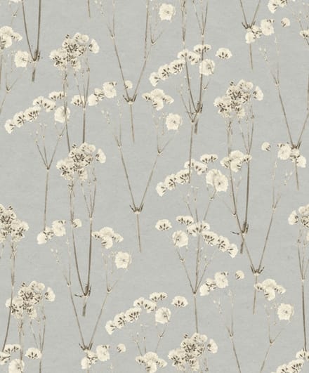 Decoprint Herbarium Behang met katoentakken - HE27241   5415058080563   Behang